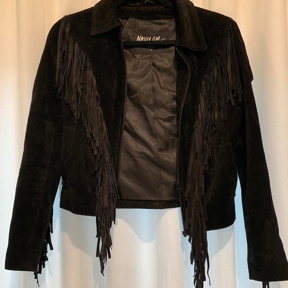 Nasty Gal Fringe Jacket - Picture 2 of 3